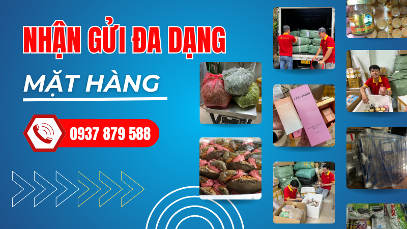 gửi đa dạng hàng hóa