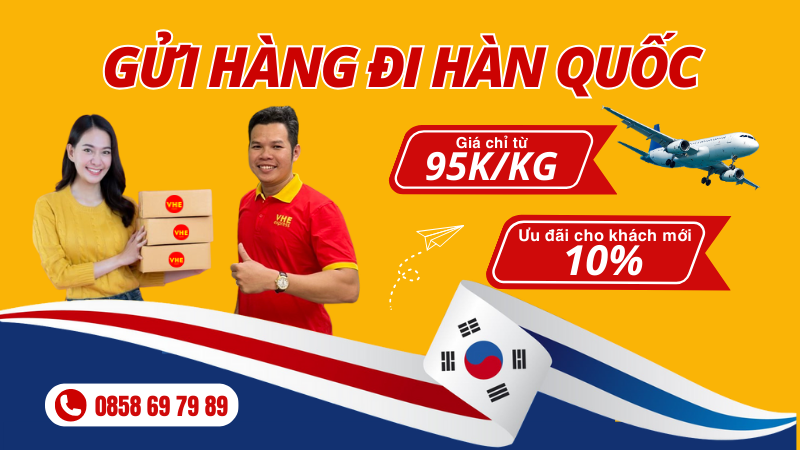 gửi hàng đi Hàn Quốc