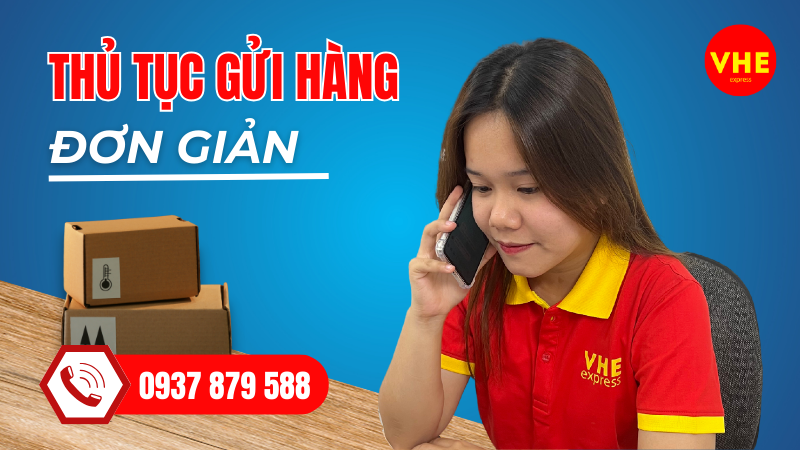 thủ tục gửi hàng đơn giản