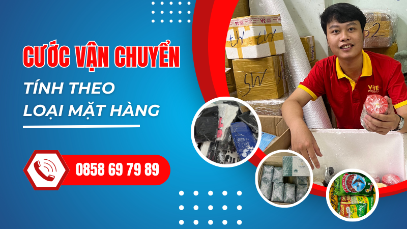 tính cước vận chuyển