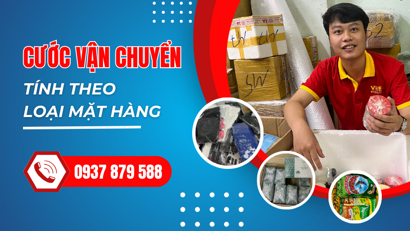 tính cước vận chuyển