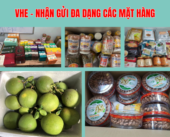 Mặt hàng nhận gửi đi Mỹ